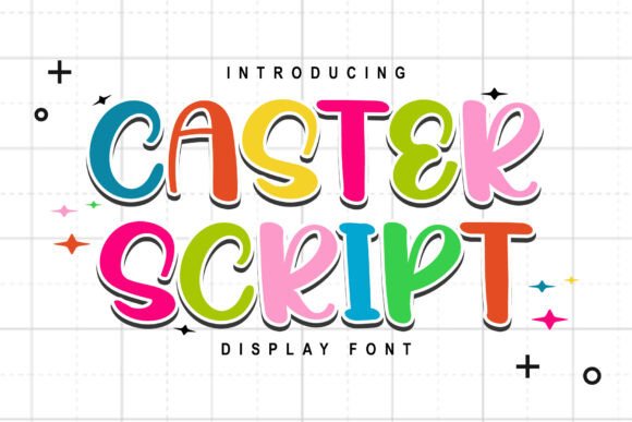 Caster Script: Bold Typography for Memorable Designs