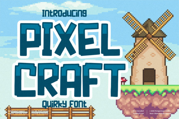 Pixel Craft Font: A Playful Typeface for Creative Projects